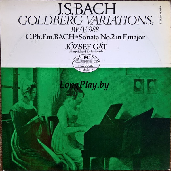 Johann Sebastian Bach  - Goldberg Variations, Bwv.988 / Sonata No. 2 In F Major ++++