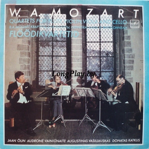 Wolfgang Amadeus Mozart - Quartets For Flute, Violin, Viola And Cello ORIG ++++