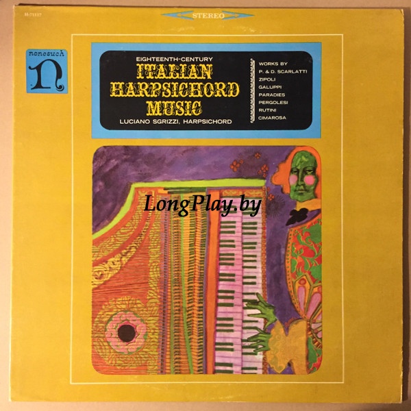 Luciano Sgrizzi - Eighteenth Century Italian Harpsichord Music ++++