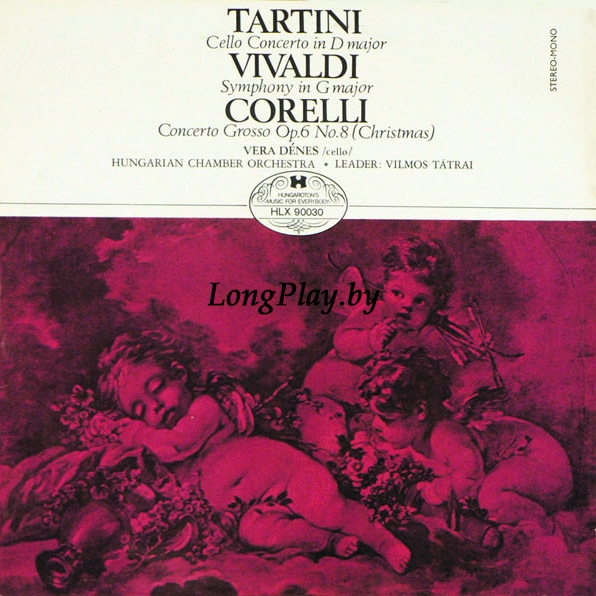 Giuseppe Tartini -  Cello Concerto In D Major / Symphony In G Major / Concerto Grosso Op.6 No.8 (Christmas) ++++