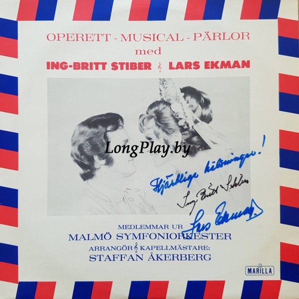Ing-Britt Stiber & Lars Ekman , Medlemmar Ur Malmö Symfoniorkester  - Operett- Och Musical-pärlor