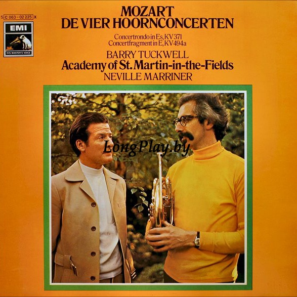 Mozart - Barry Tuckwell, Academy Of St. Martin-in-the-Fields, Neville Marriner - De Vier Hoornconcerten — Concertrondo In Es, KV 371 / Concertfragment In E, KV 494a