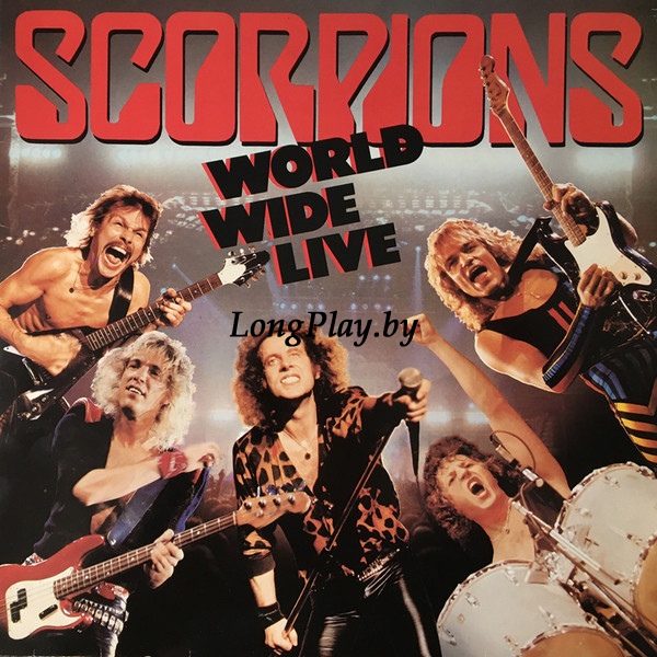 Scorpions - World Wide Live 2LP Poster ORIG ++++