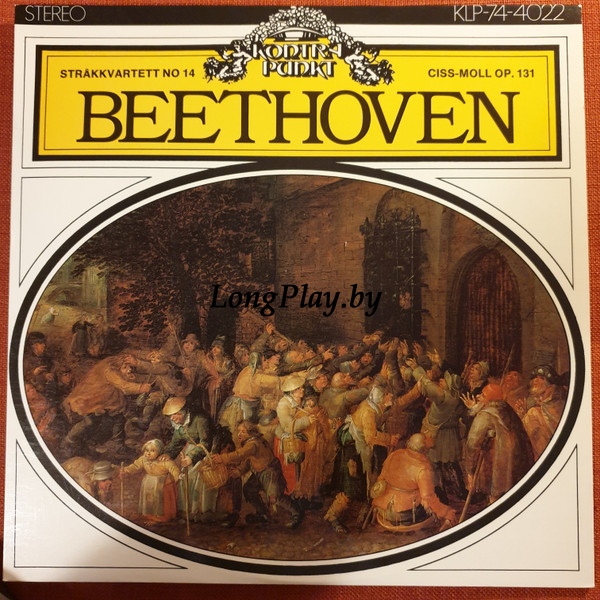 Ludwig van Beethoven - Stråkkvartett no 14, Ciss-moll op. 131 ++++