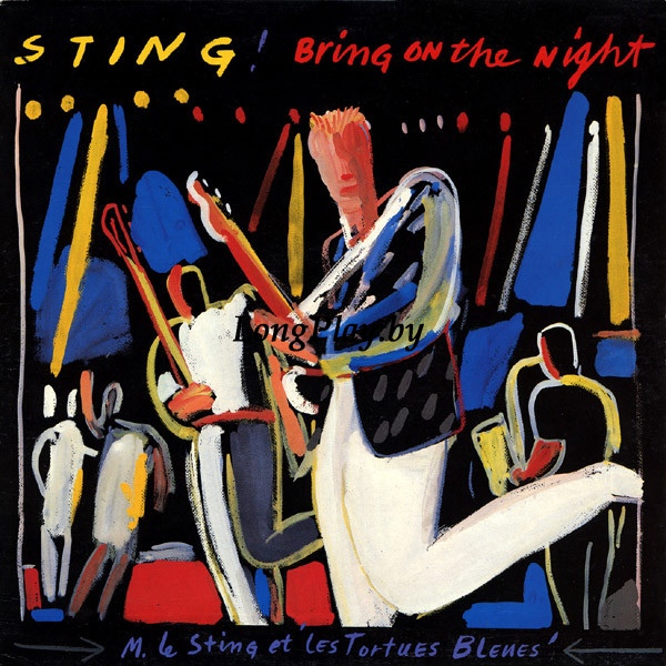 Sting - Bring On The Night 2LP ORIG ++++