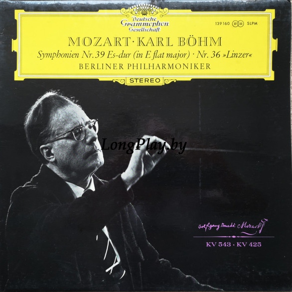 Mozart • Karl Böhm, Berliner Philharmoniker - Symphonien Nr. 39 Es-Dur • Nr. 36 »Linzer« +++