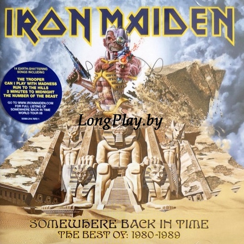 Iron Maiden - Somewhere Back In Time - The Best Of: 1980-1989 CD ++++
