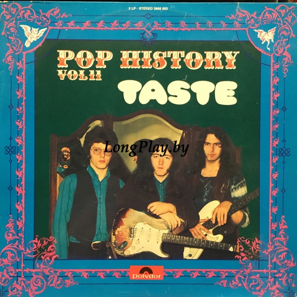 Taste = Rory Gallagher - Pop History Vol 11 2LP ++++