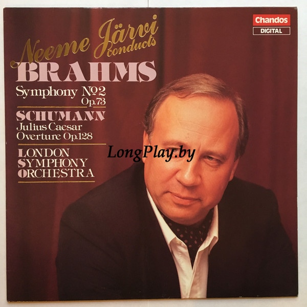 Neeme Järvi, Brahms, Schumann - Symphony No. 2 Op. 73 · Julius Caesar Overture Op. 128 ORIG ++++